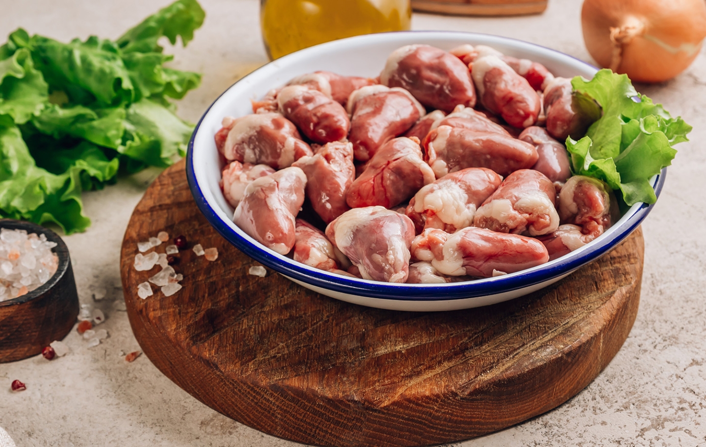 The Power of Chicken Gizzards and Hearts